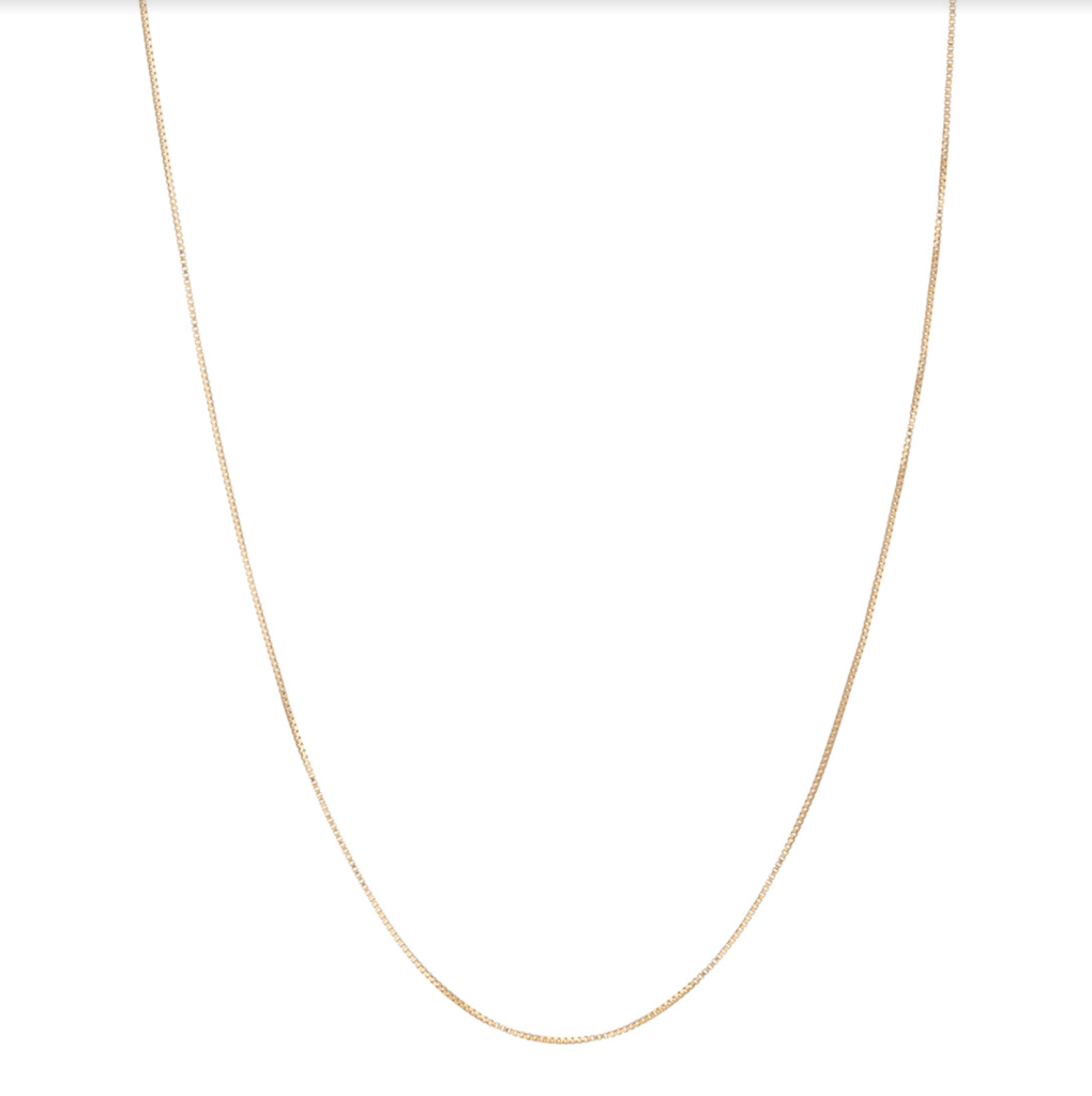 Corrente veneziana masculina em ouro amarelo.