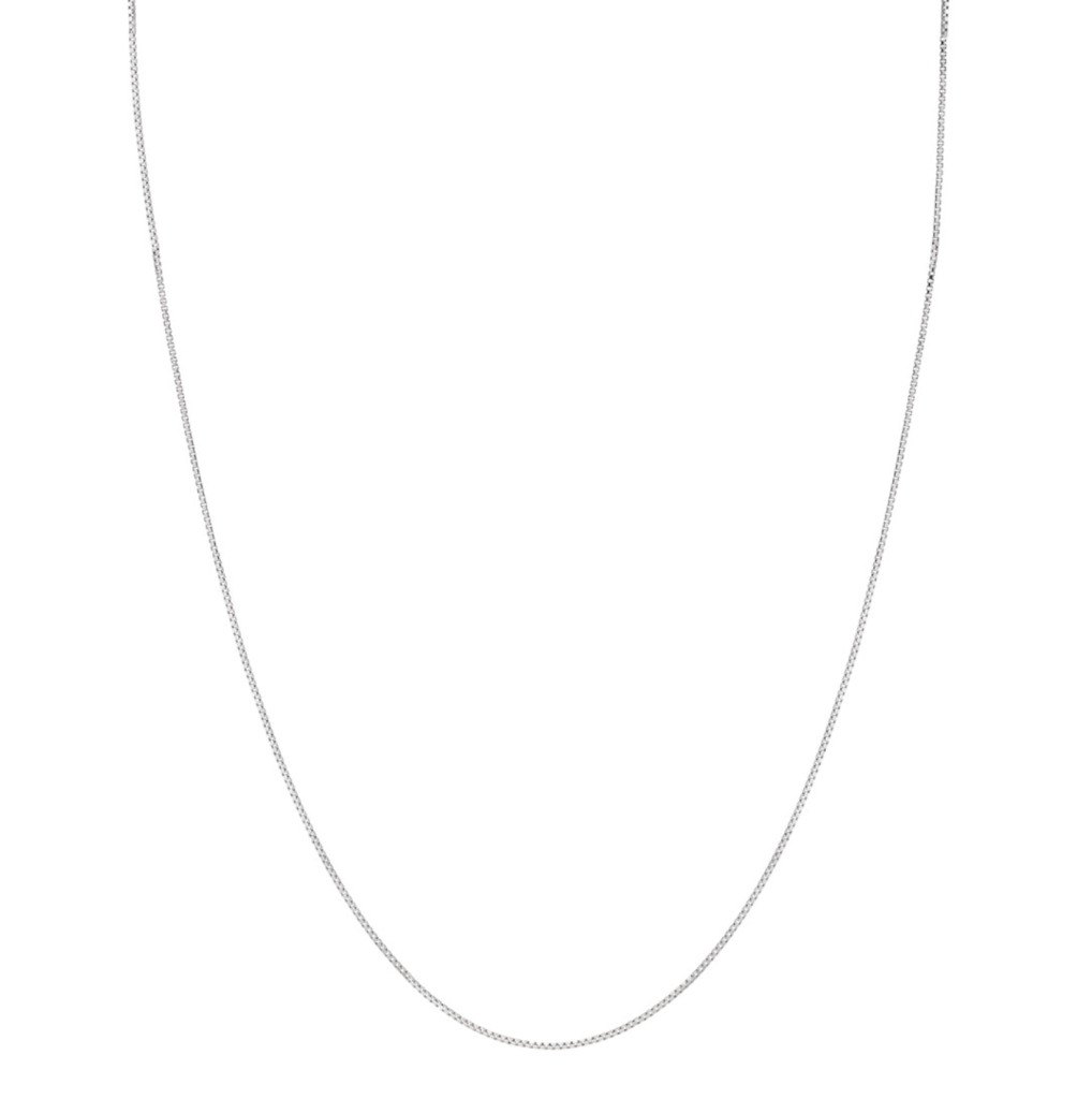 Corrente veneziana masculina em prata.